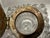 Silver Victorian Swirled Glass Inkwell: Antique Desk Decor For Sale - Image 8 of 10