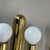 Metal Pop Art Space Age Brass Wall Light attributed to Sölken Lights, Germany, 1980s, Set of 2 For Sale - Image 7 of 18