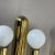 Metal Space Age Brass Wall Lights from Sölken Lights, Germany, 1980s, Set of 2 For Sale - Image 7 of 18