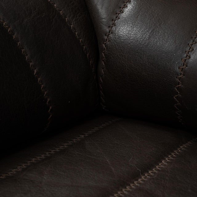 1960s Swiss Leather Sofa Ds 86 Attributed to De Sede For Sale - Image 14 of 18
