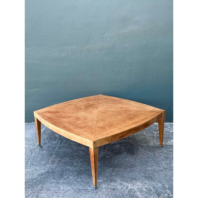 Mid-Century Modern Vintage Baker Harlequin Coffee Table For Sale - Image 3 of 12