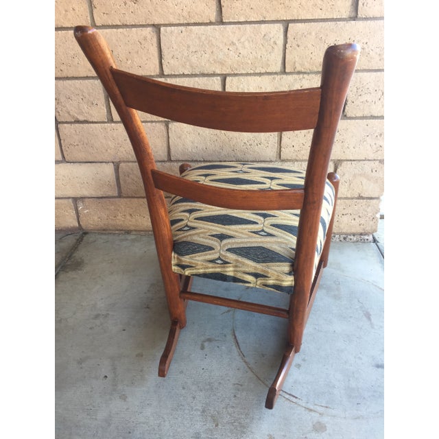 Mid-Century Modern Vintage Mid-Century Rocker For Sale - Image 3 of 10