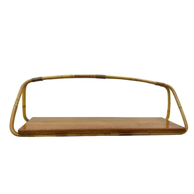 Rattan Children's Chair and Bookshelf, 1960s, Set of 2 For Sale - Image 6 of 10