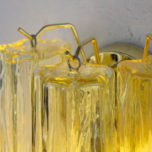 Italian Wall Light in Murano Glass, 1990s For Sale - Image 9 of 12