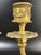 Metal Antique Gilt Bronze Putti Candlesticks from Befos, 1800s, Set of 2 For Sale - Image 7 of 12