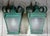 Vintage French Style Solid Brass Lanterns / Pendents With Verdigris For Sale - Image 13 of 15