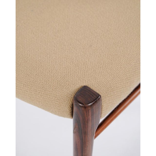 Dining Chairs in Rosewood attributed to Arne Wahl Iversen for Glyngøre Stolefabrik, 1950s, Set of 4 For Sale - Image 11 of 12