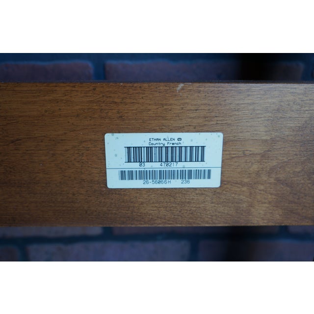 1990s Ethan Allen Country French Raised Panel King/Cal King Headboard For Sale - Image 5 of 6