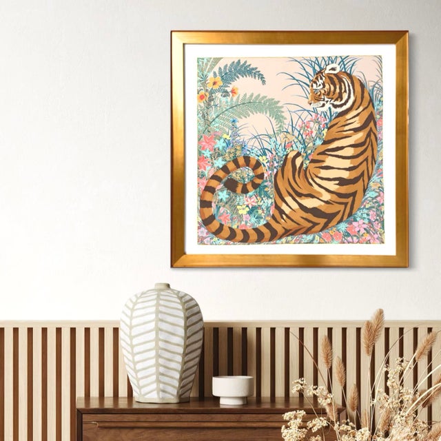 Vintage finds exclusively ours.&nbsp; Our vintage framed Hermès scarves are sustainably sourced, locally made with a...