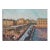 Mid 20th Century "Pont Neuf, After Pissarro" French Impressionist Style Street Scene Painting For Sale