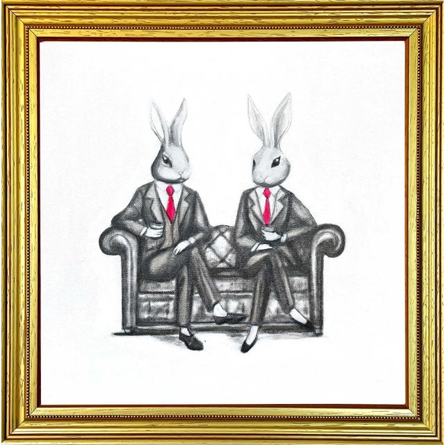 A print of an original painting by Max and Alma. Max & Alma create kitsch, pop, feel-good art that elevates the vibe of...