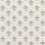 Rubia Embroidery's stylized flowers are rendered in an irregular running stitch with a subtle sheen. This linen-ground...