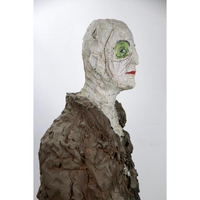 Figurative Ceramic Bust Sculpture by Óscar Aldonza Torres, 2021 For Sale - Image 15 of 18
