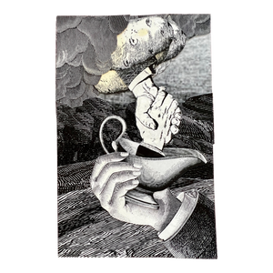David Gilhooly, Collage, Assemblage Cardstock Painting David Gilhooly California Funk Surrealism, 2013