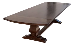 Expandable Dining Table in Rift-Sawn Oak, Custom Made by Petersen Antiques