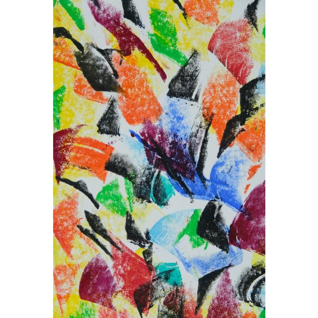 Modern Françoise Galle, Sunset of Shadows, Pastel For Sale - Image 3 of 6