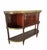French Mahogany Buffet With Marble Top and Brass Gallery For Sale - Image 14 of 17