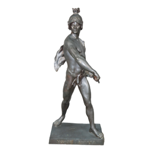 Fine French Bronze Statue "Homor Patria" After Emile Louis Picault