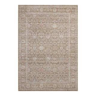 Chris Loves Julia x Loloi Ida Bark / Multi 6'-3" x 9'-4" Area Rug For Sale