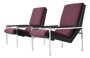 Lotus Lounge Chairs attributed to Rob Parry for Gelderland, Netherlands, 1960s, Set of 2