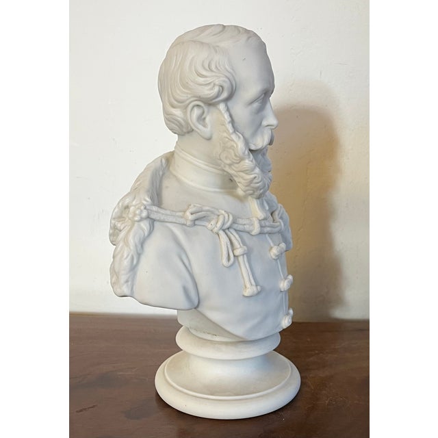 Antique 19th Century English Copeland Parian Porcelain Portrait Bust of a Victorian Bearded Gentleman For Sale - Image 10 of 18