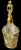 Vintage 1950’s Ormolu and Glass Perfume Bottle For Sale - Image 15 of 16