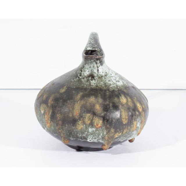 Mid 20th Century Kurt Tschorner Ruscha Keramik German Ceramic Pitcher For Sale In Indianapolis - Image 6 of 9
