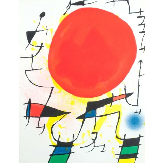 Artist: Joan Miro Country: Spain Title: Untitled V1-3 Medium: Original Lithograph Marks: Not signed, not numbered Size:...