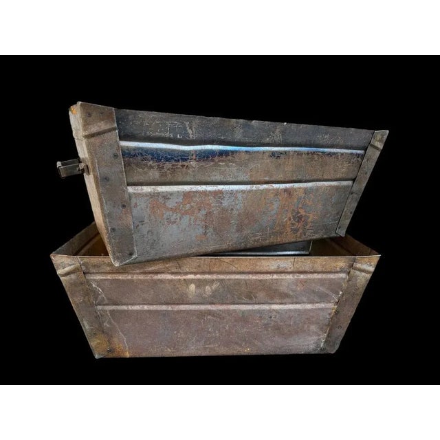 Wrought Iron Box, 1920s For Sale - Image 6 of 11