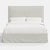 Transitional Stoffer Home x Cloth & Company Maura Slipcover Bed in Francie Blue - California King For Sale - Image 3 of 6