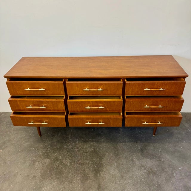 Vintage Teak Chest of Drawers, 1950s For Sale - Image 13 of 15