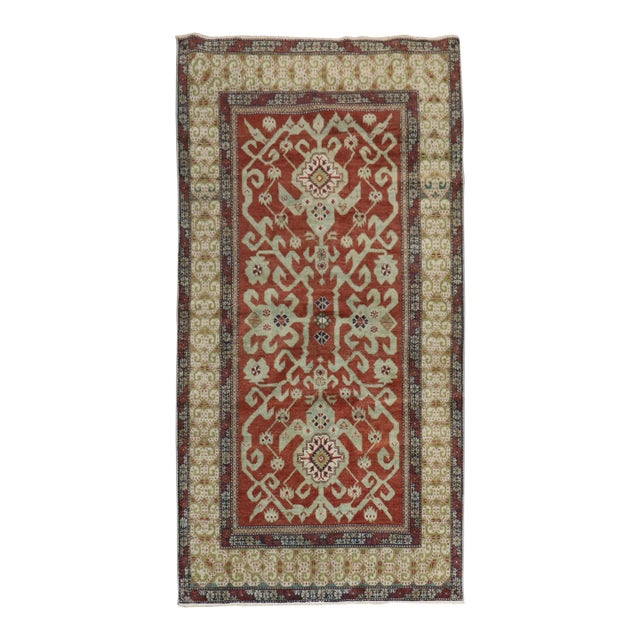 Antique Caucasian Rustic Shirvan Rug For Sale