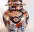 Metal Japanese Meiji Imari Porcelain Lidded Vases, 1860, Set of 2 For Sale - Image 7 of 11