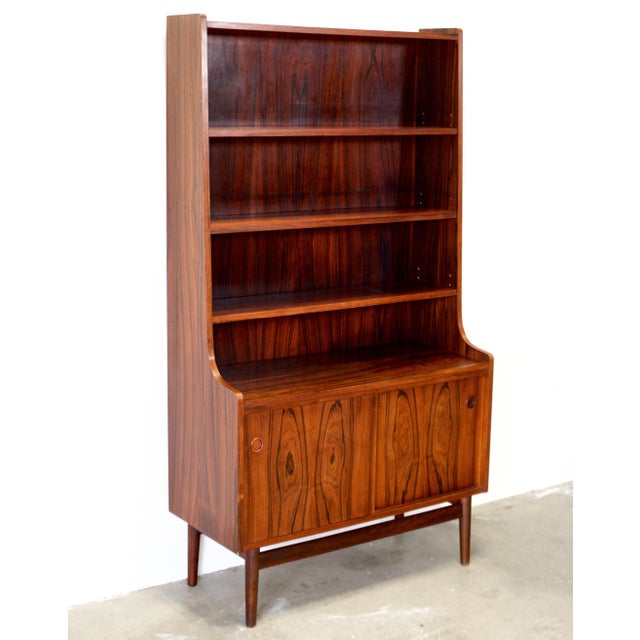 Dimensions: 39 3/8" W x 16 3/4" D x 71 1/2" H Origin: Bornholm, Denmark Designer: Johannes Sorth Manufacturer: Nexø...