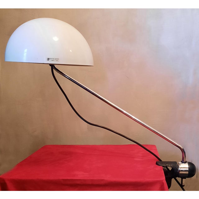 Libellula Clamp Table Lamp by Emilio Fabio Simion for Guzzini, Italy, 1970s For Sale - Image 12 of 16