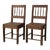 Rare Antique Southwestern Pine Taos Territorial Chairs, a Pair, Circa Late 19th Century For Sale