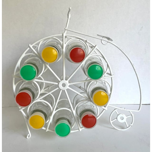 Vintage Bicycle Seasoning Rack For Sale - Image 9 of 9