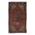 1890s Red Antique Bidjar Handmade Allover Wool Rug For Sale