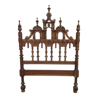 Victorian Aesthetic Twin Headboard Bed For Sale