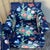 Hollywood Regency Floral Print Upholstered Lounge Chair. Circa 1970s For Sale - Image 18 of 18