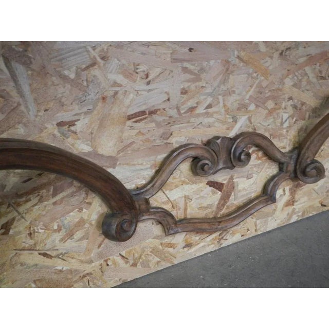 Walnut Console, 1940 For Sale - Image 6 of 18