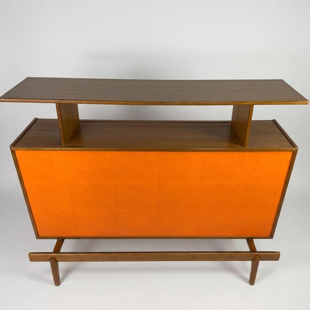 Vintage Nordic Bar in Wood, 1960s For Sale - Image 6 of 9