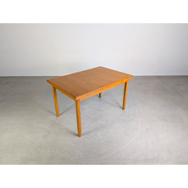 Mid-Century Modern Dining Table in Oak from Lübke For Sale - Image 9 of 15