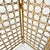 1960s Vintage Italian Boho Chic Hollywood Regency Rattan Circle Screen, Franco Albini Attributed For Sale - Image 11 of 12