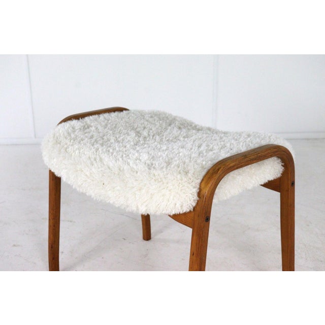 Vintage Lamino Ottoman by Yngve Ekstrom for Swedese, 1960s For Sale - Image 17 of 18