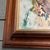 1960’s Original Abstract Female Portrait Painting Vintage Wood Frame Signed For Sale - Image 4 of 5
