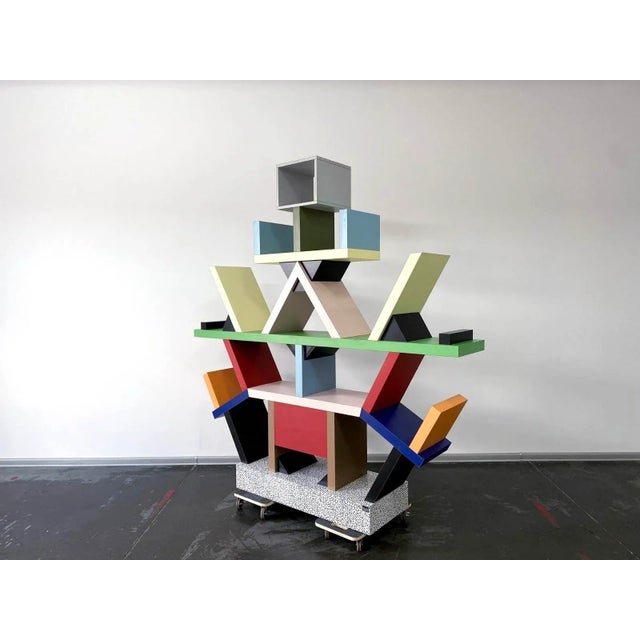Carlton Bookcase by Ettore Sottsass, 1981 For Sale - Image 6 of 15