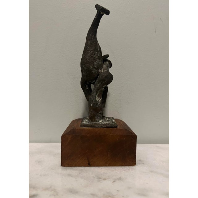 Stan Freborg (1906-1991), Rare, Midcentury Modern, Bronze Sculpture, Signed, 1960 For Sale - Image 4 of 6