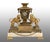 Napoleon III Inkwell with Built-In Clock in Gilded Bronze and Onyx, France, 19th Century For Sale - Image 6 of 6