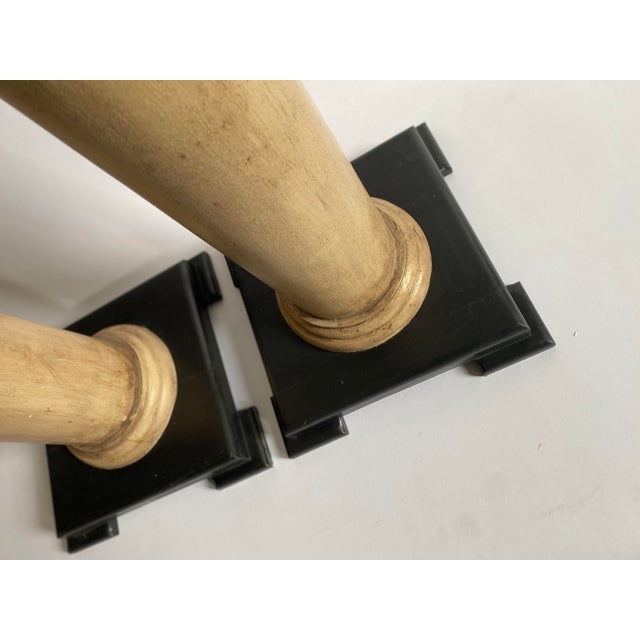 Farmhouse Pair of Tall Vintage Columns For Sale - Image 3 of 8